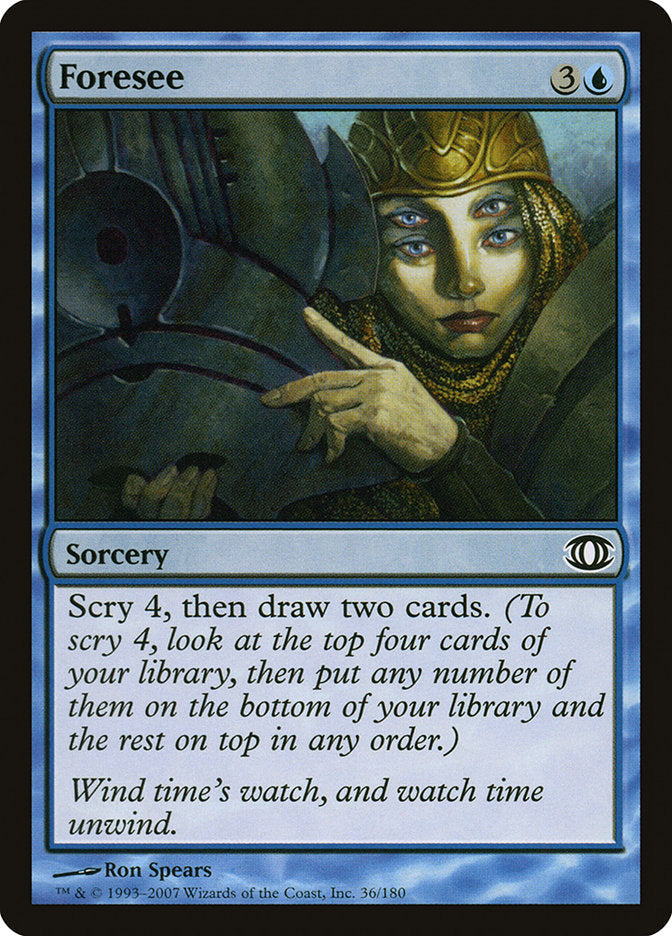 Foresee [Future Sight] Foil