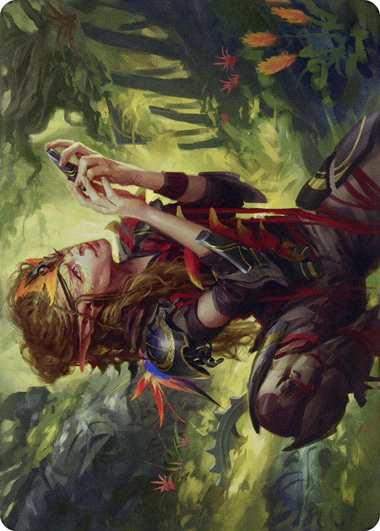 Meria, Scholar of Antiquity // Meria, Scholar of Antiquity  [Dominaria United Art Series] (Borderless) Foil