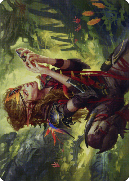 Meria, Scholar of Antiquity // Meria, Scholar of Antiquity  [Dominaria United Art Series] (Borderless) Foil