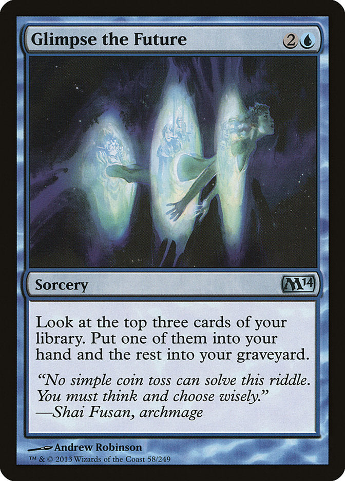 Glimpse the Future [Magic 2014] Foil