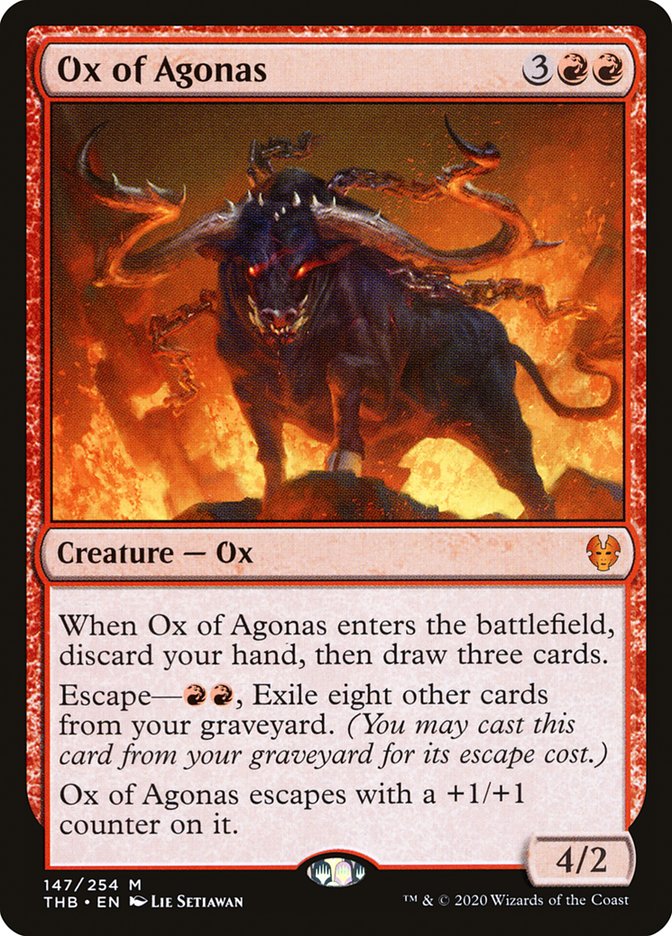 Ox of Agonas [Theros Beyond Death] Foil