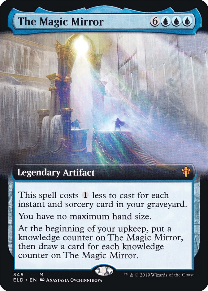 The Magic Mirror (Extended Art) [Throne of Eldraine] Foil