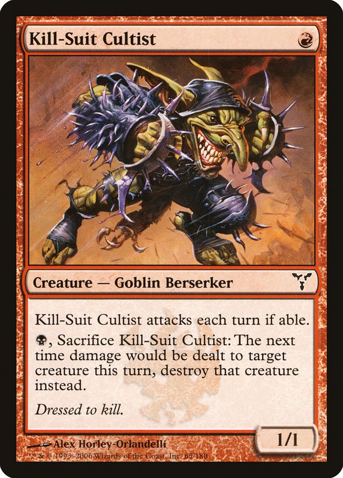 Kill-Suit Cultist [Dissension] Foil
