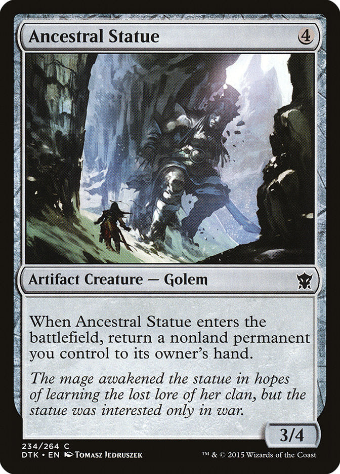Ancestral Statue [Dragons of Tarkir] Foil