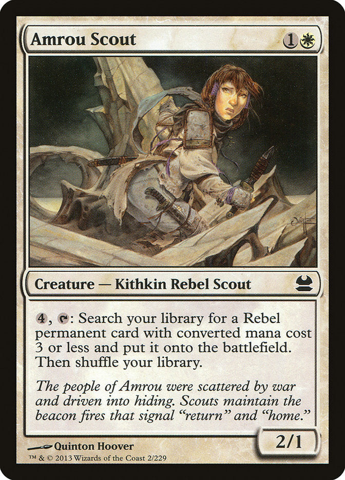 Amrou Scout [Modern Masters] Foil