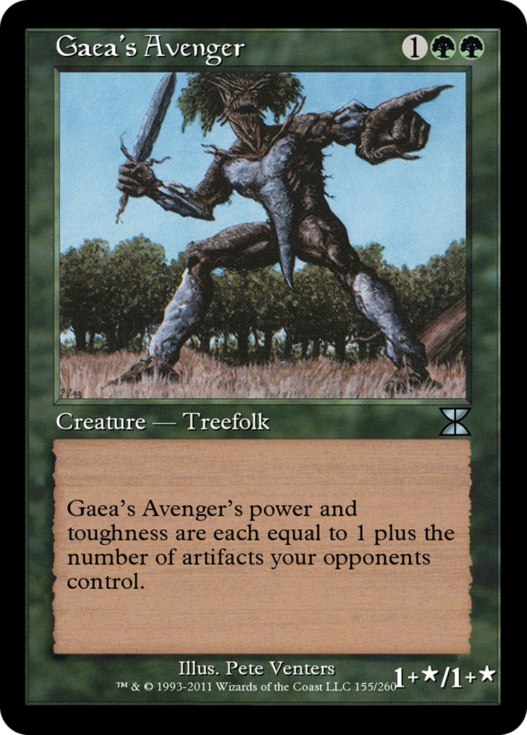 Gaea's Avenger  [Masters Edition IV] Foil