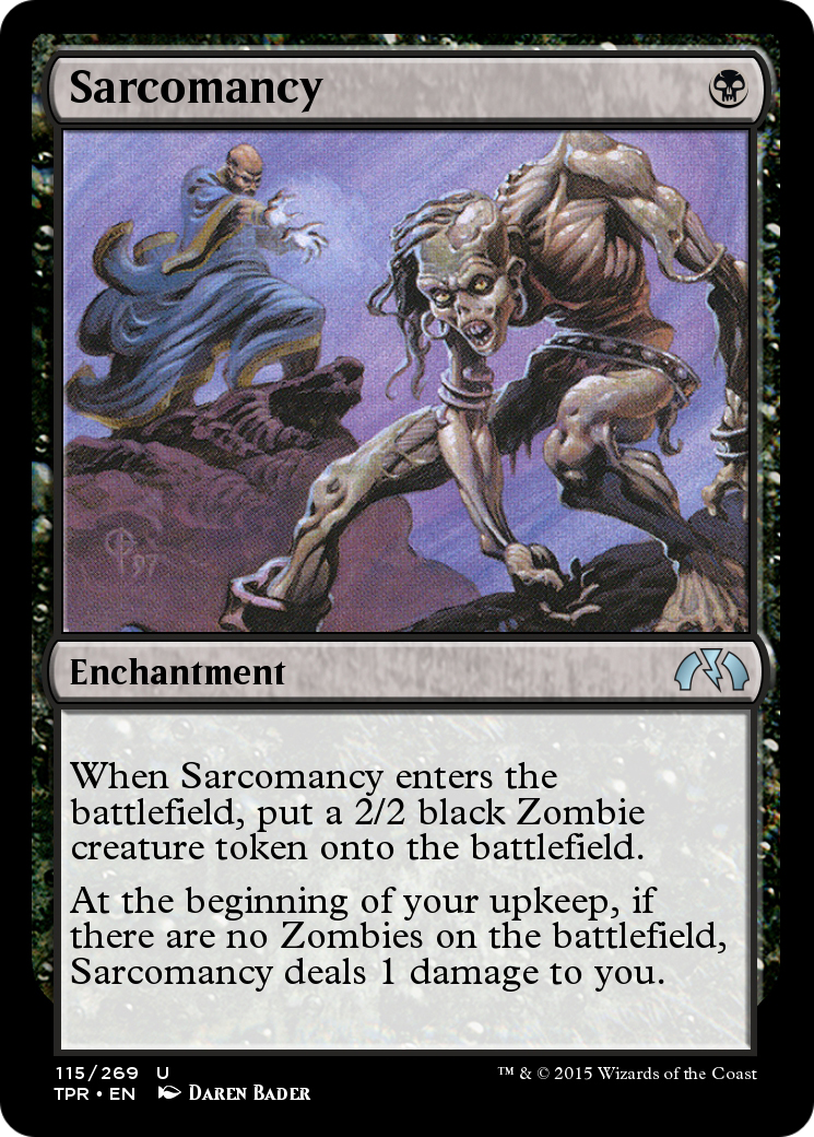 Sarcomancy  [Tempest Remastered] Foil