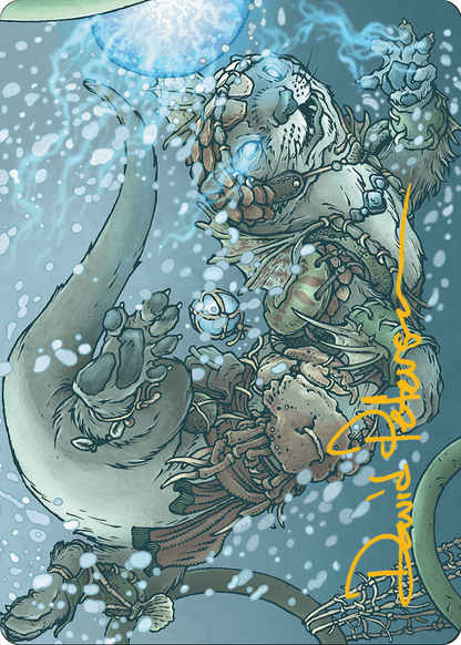 Kitsa, Otterball Elite // Kitsa, Otterball Elite  [Bloomburrow Art Series] (Borderless)