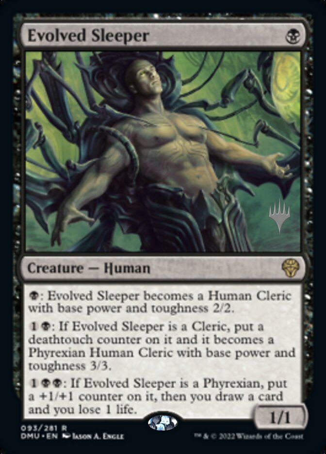 Evolved Sleeper (Promo Pack) [Dominaria United Promos] Foil
