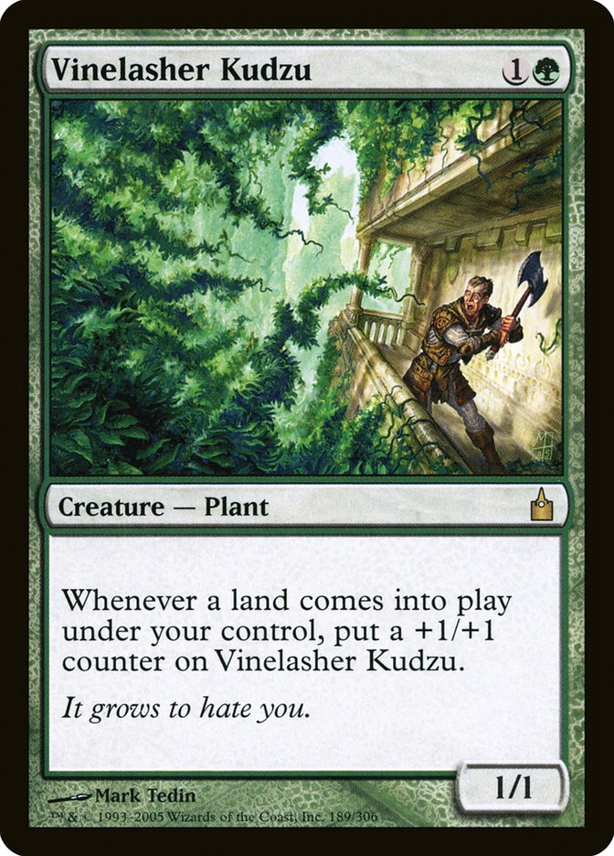 Vinelasher Kudzu [Ravnica: City of Guilds] Foil