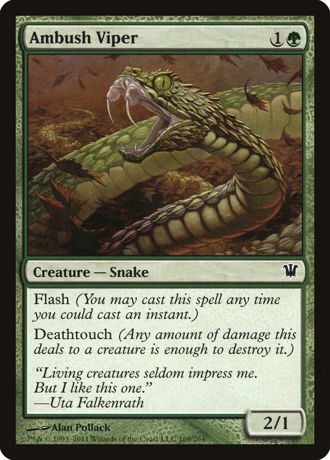 Ambush Viper [Innistrad] Foil
