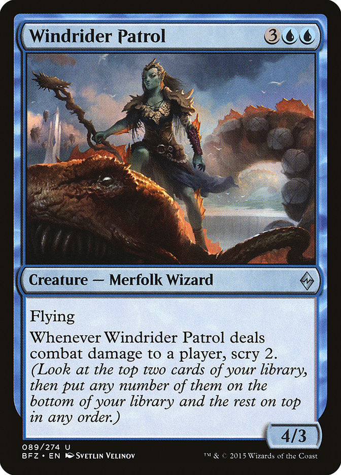 Windrider Patrol [Battle for Zendikar] Foil
