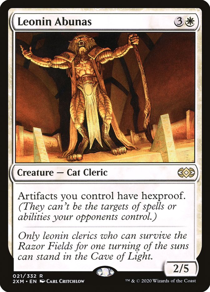 Leonin Abunas [Double Masters] Foil