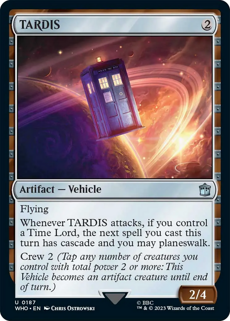 TARDIS [Doctor Who] Foil