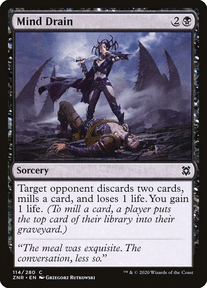 Mind Drain [Zendikar Rising] Foil