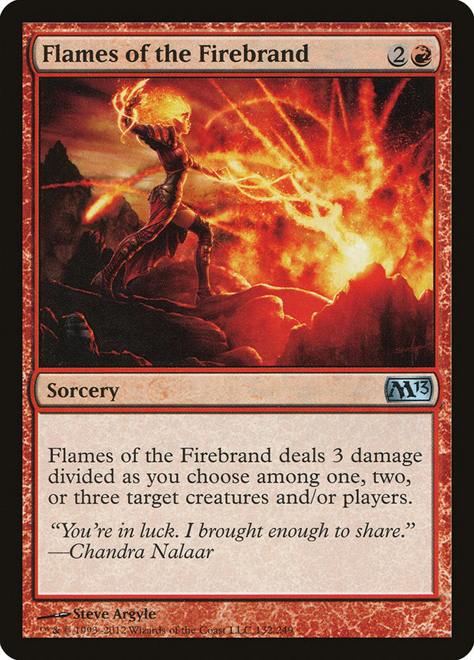 Flames of the Firebrand [Magic 2013] Foil