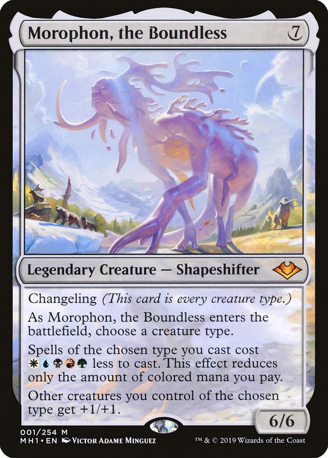 Morophon, the Boundless [Modern Horizons] Foil