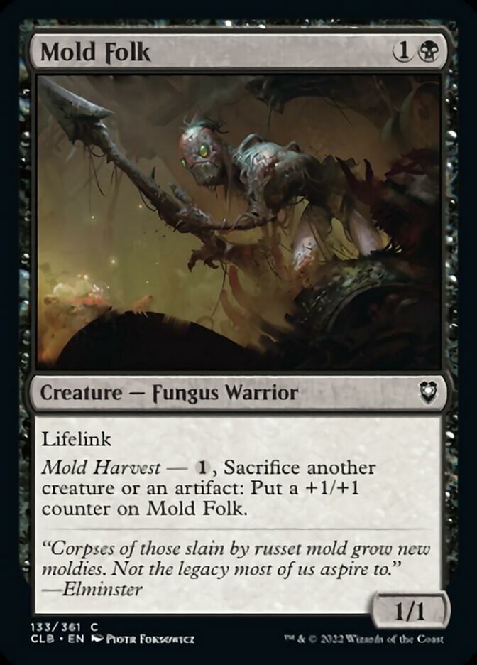 Mold Folk [Commander Legends: Battle for Baldur's Gate] Foil