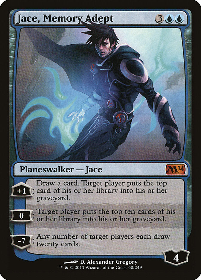 Jace, Memory Adept [Magic 2014] Foil