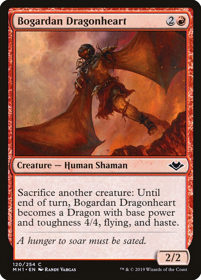 Bogardan Dragonheart [Modern Horizons] Foil
