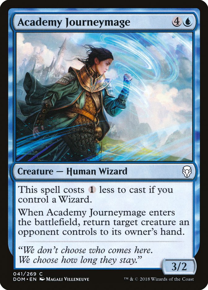 Academy Journeymage [Dominaria] Foil