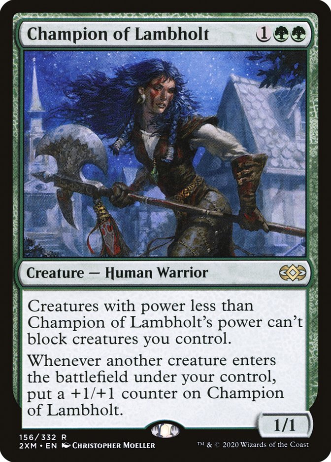 Champion of Lambholt [Double Masters] Foil