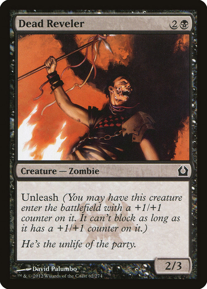 Dead Reveler [Return to Ravnica] Foil