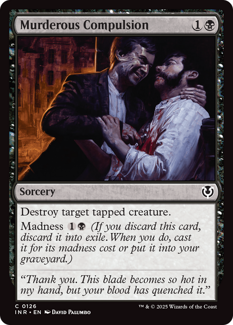 Murderous Compulsion [Innistrad Remastered] Foil