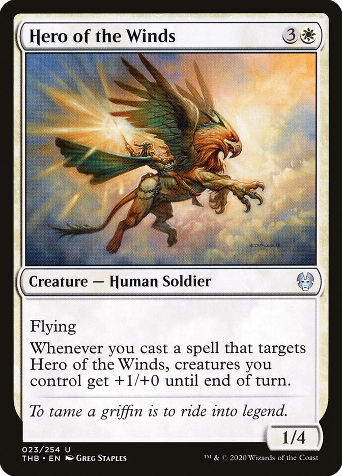 Hero of the Winds [Theros Beyond Death] Foil