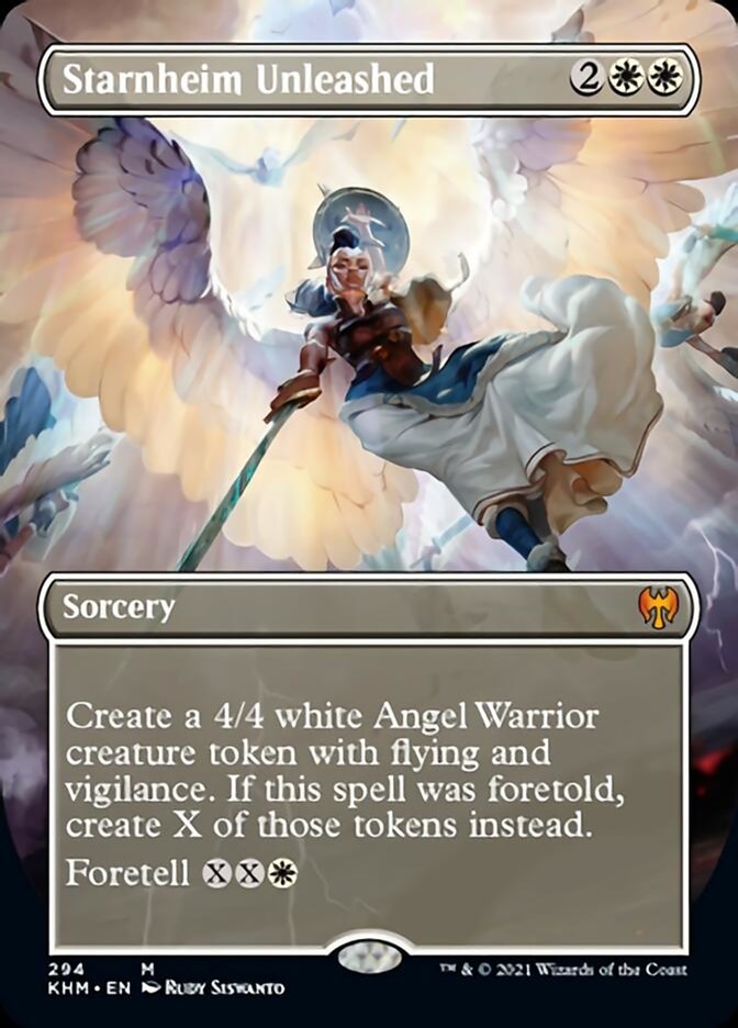 Starnheim Unleashed (Borderless Alternate Art) [Kaldheim] Foil