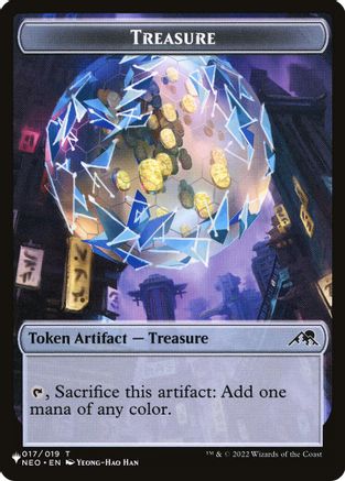 Treasure // Shapeshifter Double-Sided Token  [The List Reprints]