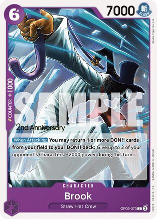 Brook (073) (OP09-073) - [Emperors in the New World: 2nd Anniversary Tournament Cards]