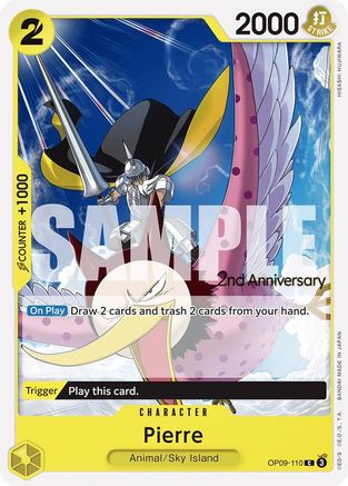 Pierre (OP09-110) - [Emperors in the New World: 2nd Anniversary Tournament Cards]