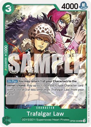 Trafalgar Law (OP09-030) - [Emperors in the New World: 2nd Anniversary Tournament Cards]