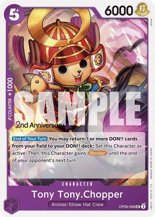 Tony Tony.Chopper (067) (OP09-068) - [Emperors in the New World: 2nd Anniversary Tournament Cards]