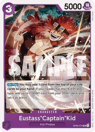 Eustass"Captain"Kid (OP09-075) - [Emperors in the New World: 2nd Anniversary Tournament Cards]