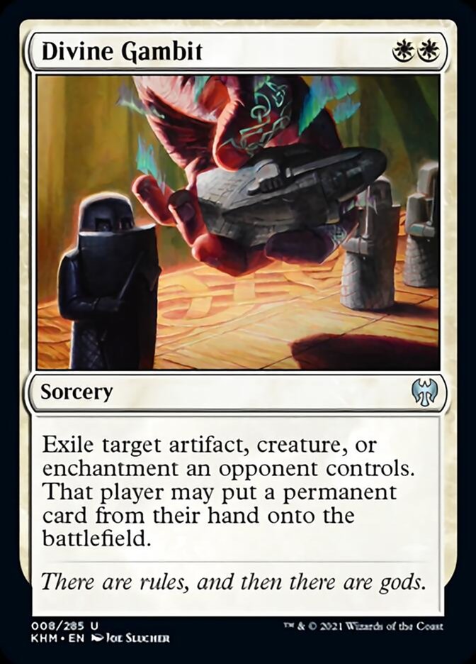 Divine Gambit [Kaldheim] Foil
