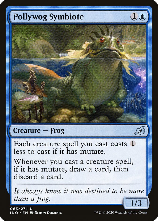 Pollywog Symbiote [Ikoria: Lair of Behemoths] Foil
