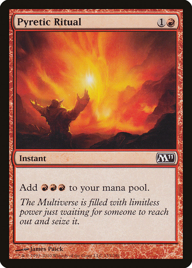 Pyretic Ritual [Magic 2011] Foil
