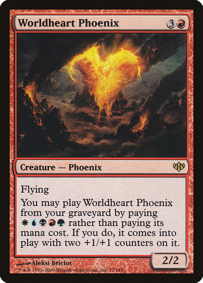 Worldheart Phoenix [Conflux] Foil