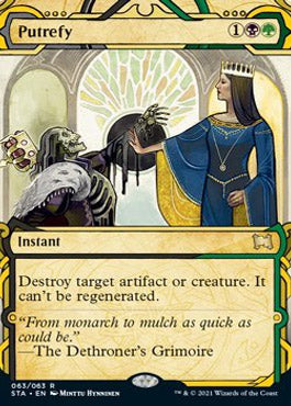 Putrefy [Strixhaven: School of Mages Mystical Archive] Foil