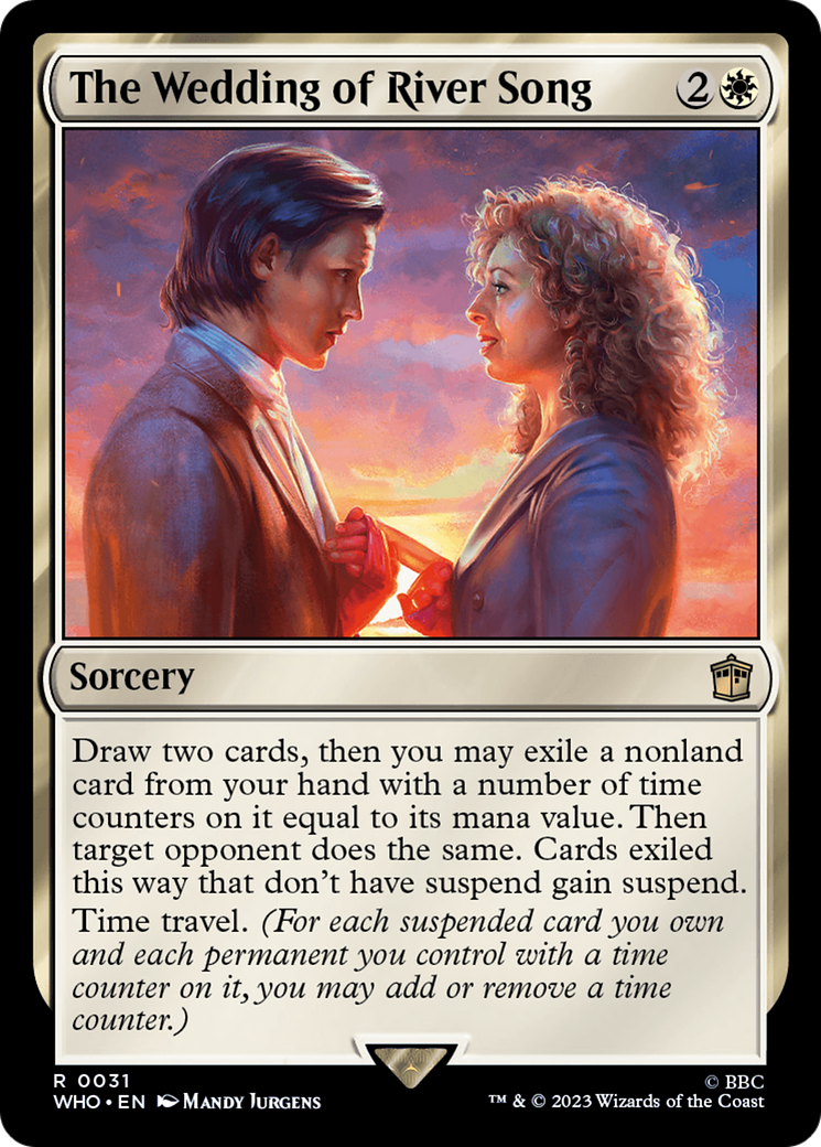 The Wedding of River Song [Doctor Who] Foil