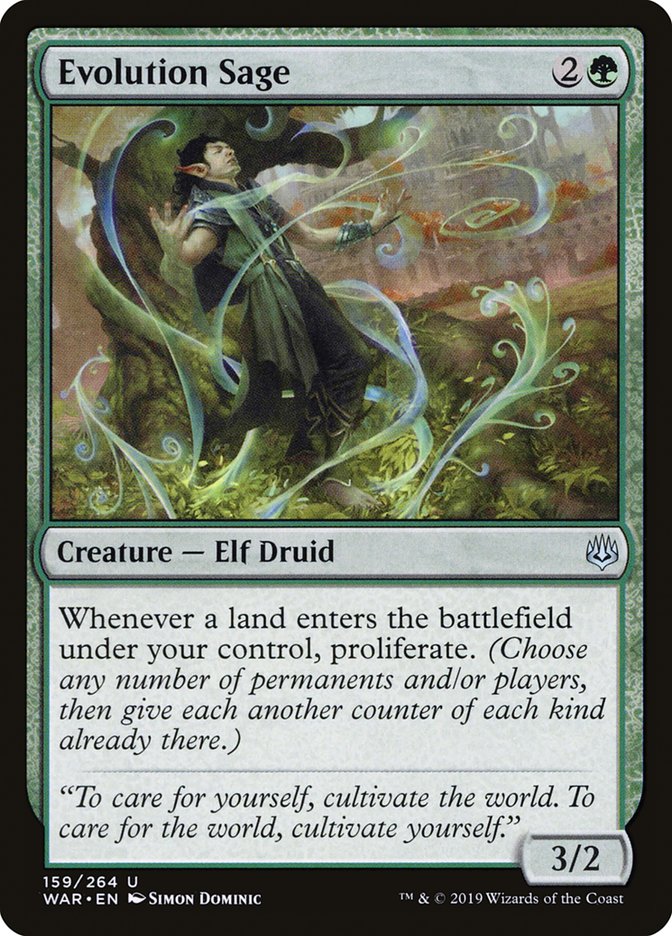 Evolution Sage [War of the Spark] Foil