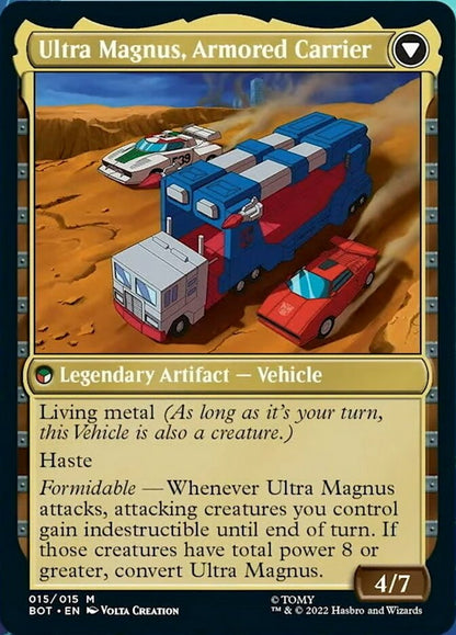 Ultra Magnus, Tactician // Ultra Magnus, Armored Carrier [Transformers] Foil