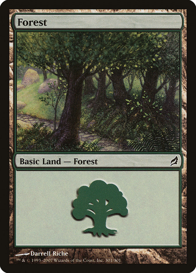 Forest (301) [Lorwyn] Foil