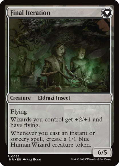 Docent of Perfection // Final Iteration [Innistrad Remastered] Foil