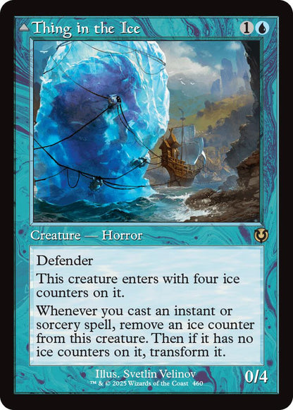 Thing in the Ice // Awoken Horror (Retro Frame) [Innistrad Remastered] Foil