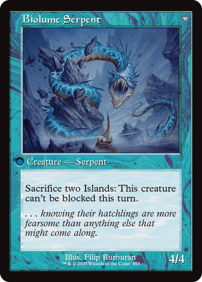 Biolume Egg // Biolume Serpent (Retro Frame) [Innistrad Remastered] Foil