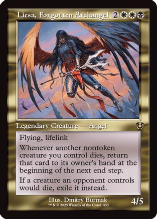 Liesa, Forgotten Archangel (Retro Frame) [Innistrad Remastered] Foil