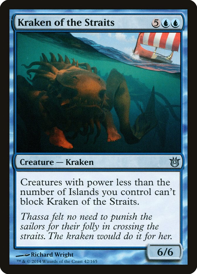 Kraken of the Straits [Born of the Gods] Foil